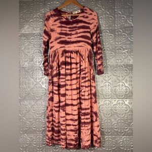 Anthropologie Dolan Left Coast Long Sleeve  Maxi Dress